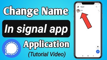 How to change contact name in signal app | Name kaise badle signal app me
