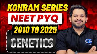 Principles of Inheritance and Variation NEET PYQ 15 Years (2010–2025) | NEET Biology PYQ Series