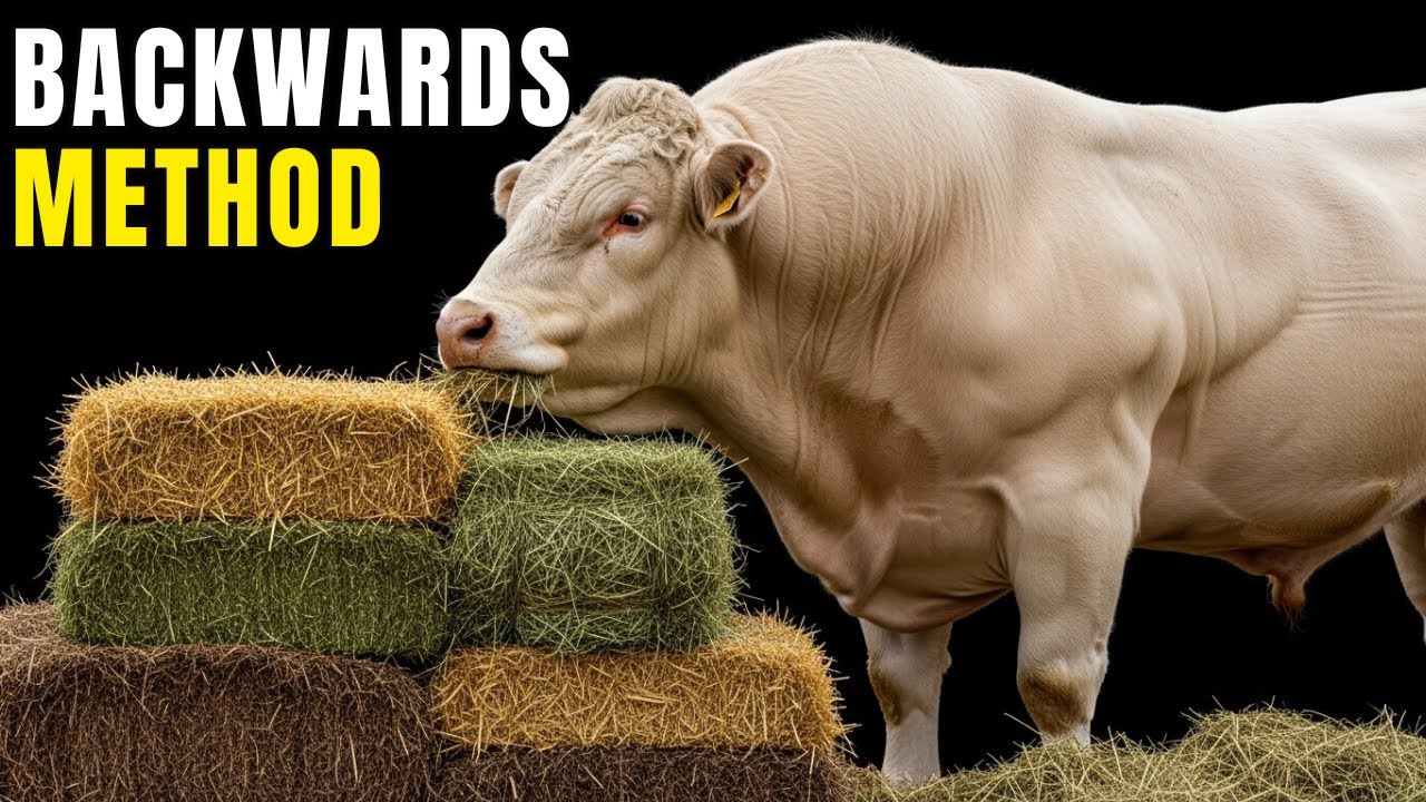 Почему фермеры смешивают сено таким образом для более быстрого набора веса