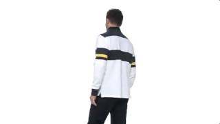 Nautica Quarter Zip Rugby Sweater Sku