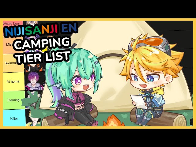【NIJISANJI EN CAMPING LIST】VTUBERS TOUCHING GRASS W/ @FinanaRyugu   【NIJISANJI EN | Yu Q. Wilson】のサムネイル