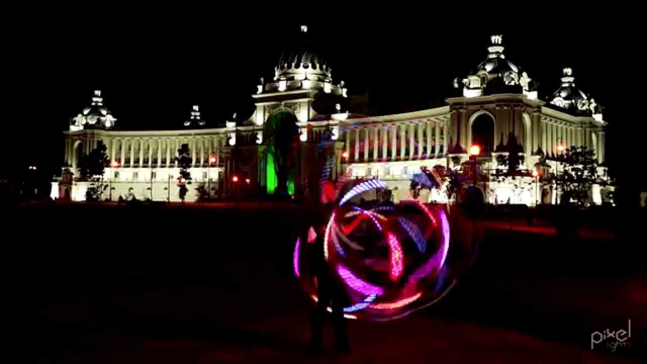 Pixel Hoop Светодиодный обруч Pixel Hoop Neo HD - YouTube