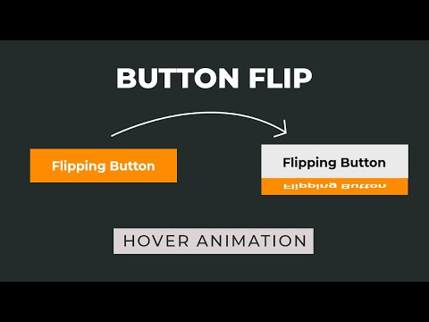 CSS Flipping Button Hover Animation | CSS Animation Tutorial