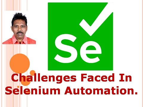 Challenges Faced In Selenium Automation | G C Reddy Software Testing |