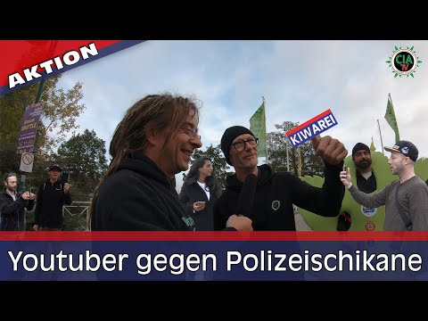 Polizisten verpissten sich als Youtuber sich zusammen schlossen! CIA-TV  mit Michael Knodt