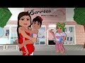 TAKING OLIVE TO SEE AUNT PHOEBERRYS NEW SALON | Bloxburg Roleplay