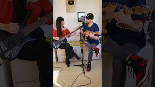 Lionel Richie - Stuck On You - #cover by Overdriver Duo #shorts
