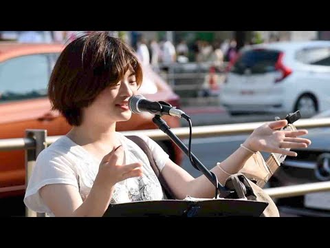 人として/SUPER BEAVER   紫野　cover　新宿路上ライブ