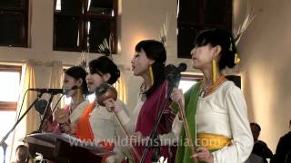 Tetseo Sisters Performing At Chakesang Church, Ministers Hill