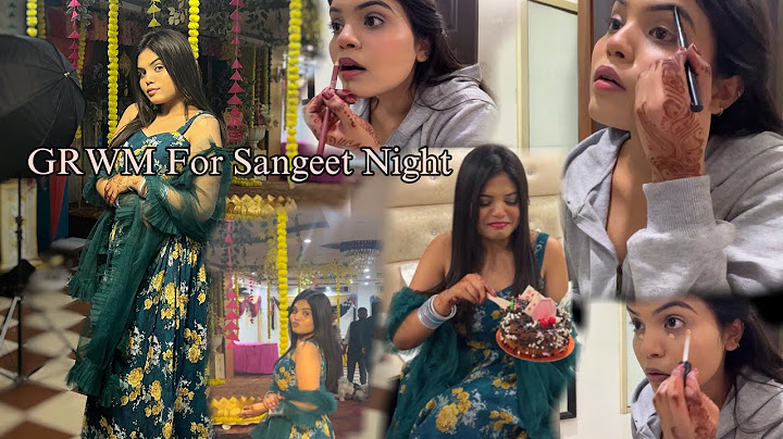 GRWM for Sangeet Night! 🩵 Makeup Tutorial || A Short Vlog | Wedding Things