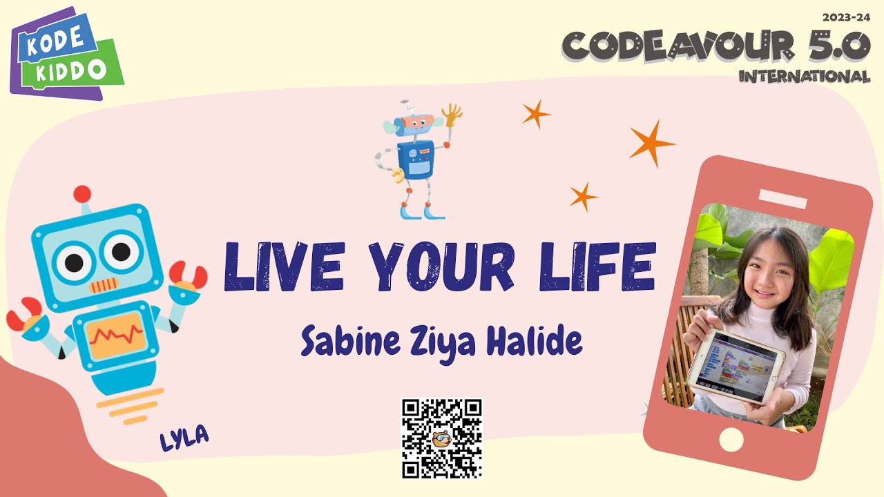 LIVE YOUR LIFE Coding Project by Sabine - YouTube