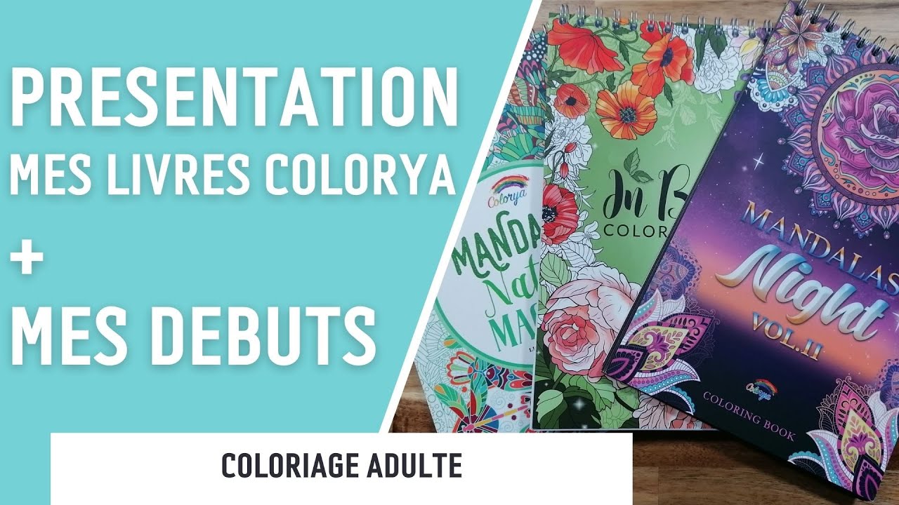 Colorya Livre de Coloriage Adulte Édition Mandalas Vol. III