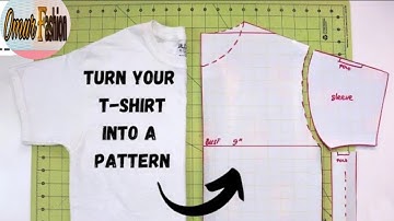 টি-শার্ট প্যাটার্ন pattern Making 16| How to make T-Shirt Pattern| how to make basic t shirt pattern