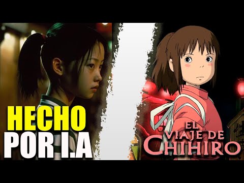 Una IA imagina 'El viaje de Chihiro' como una película de acción