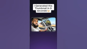 How I generated these thumbnails in 9 seconds! #thumbnail #thumbnails #ai #tips