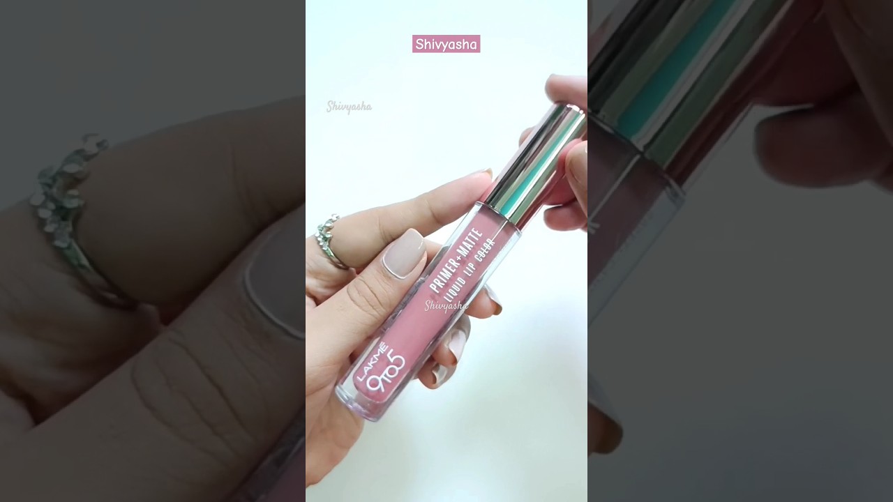 Lakmé 9to5 Primer + Matte Liquid Lip Color MB2 Intense Latte 