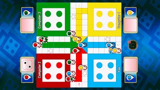 ludo king👑 4 players | Ludo gameplay in 4 players  Ludogameplay | Ludo | Ludoking 🎲