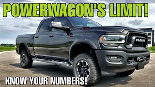 2019 RAM Powerwagon Surprises if you plan on towing an RV!