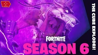FORTNITE CUBE EXPLOSION - Shard Butterfly and New Map Area!