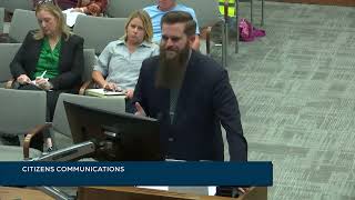 New Braunfels City Council Address - 8 25 25