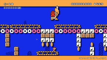 Race Against Koopa The Quick   2016 Super Mario Maker Level Showcase