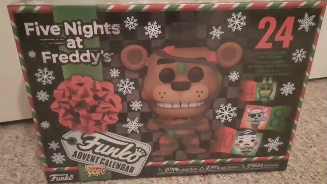 2023 Funko FNAF advent calendar Day 0 YouTube