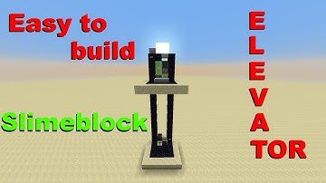 Minecraft 1.11 : Simple Slimeblock Elevator