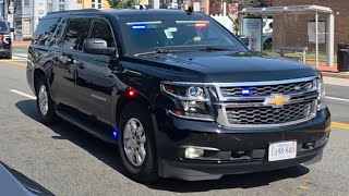 Secretary of War Pete Hegseth and Acting AG Todd Blanche Motorcade 7-2-2026