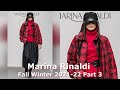 Marina Rinaldi Fall Winter 2021 22 Part 3 Women&#39;s wear plus size