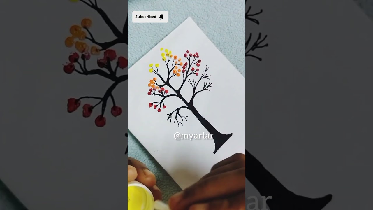 Ear bud painting🥰😱