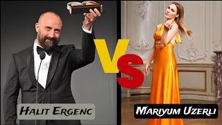 Mariyum Uzerli VS Halit Ergenc Comparison, Lovestory, Income, Nationality, Biography 2024.