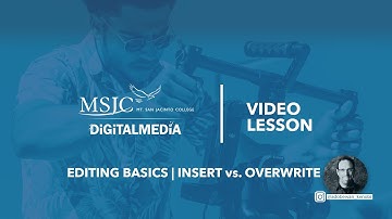 DIG190 | Editing Basics: Insert vs. Overwrite