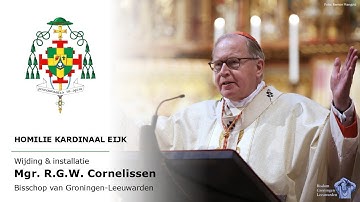 Homilie kardinaal Eijk tijdens de bisschopswijding van Mgr. Cornelissen | 11 oktober 2025