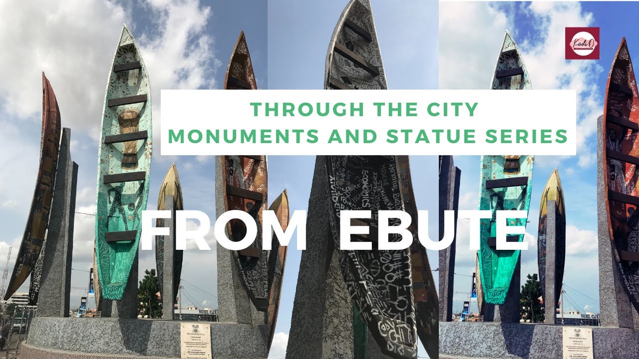 Monuments of Canoes showing Lagos lifestyle, culture, Fashion,education, music, sport #youtubeshorts