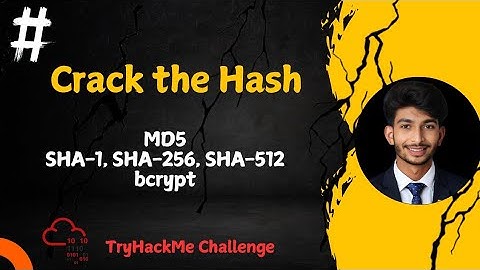 Crack the hash Tryhackme Challenges