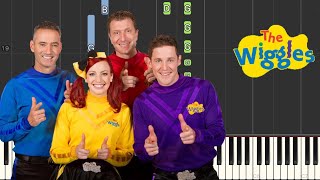 Video thumbnail of "The Wiggles - Loch Lomond - EASY Piano Tutorial"