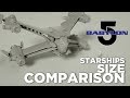 Babylon 5 Starships  - 3D Comparison