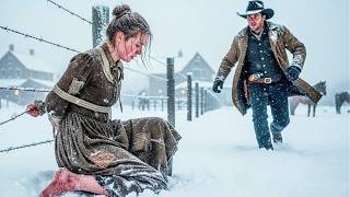 Nowhere to Go in the Freezing Cold Until a Lonely Cowboy Opened His Door to Her
