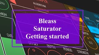Ble Saturator - Tutorialdemo
