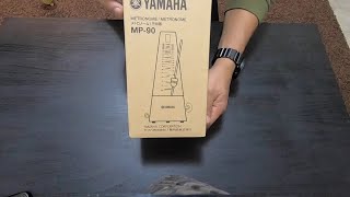 Unboxing Yamaha MP-90 Classic Pendulum Metronome.