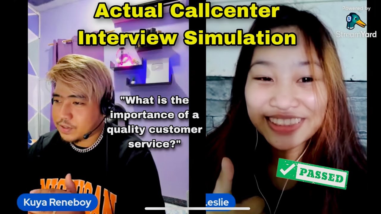 Callcenter Interview Live