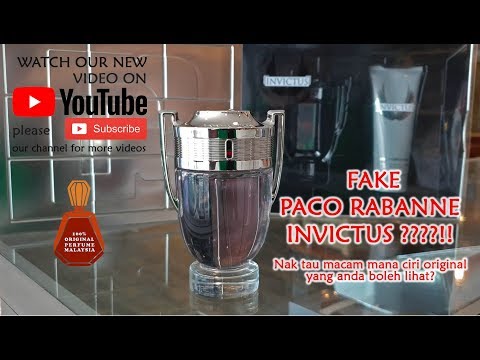 How to spot FAKE Paco Rabanne Invitus ??