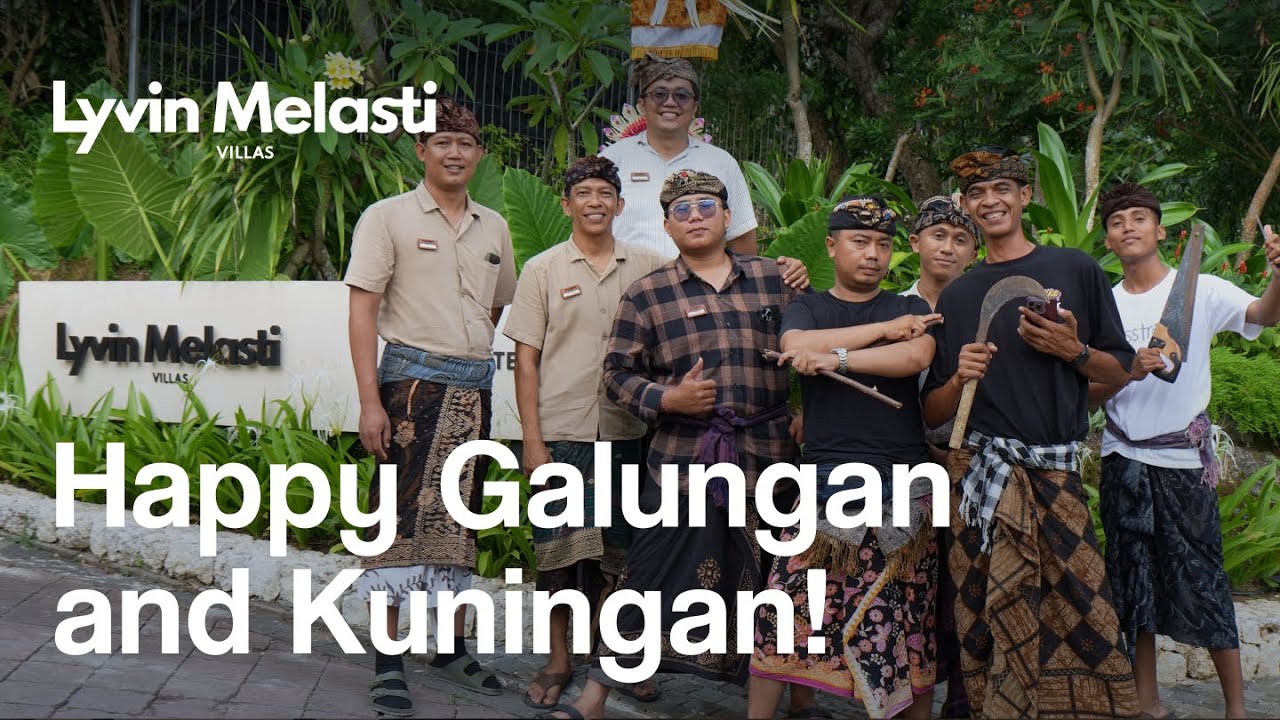 Happy Galungan and Kuningan! Wishing you harmony, blessings, and a beautiful stay with us.