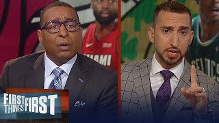 Nick Wright disagrees Paul Pierce had a better career than Dwyane Wade | NBA | FIRST THINGS FIRST