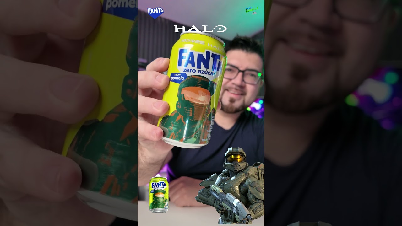 Fanta x Xbox: ¡Las latas más épicas de Diablo IV, Halo y Call of Duty! #xbox #gaming #fantazero