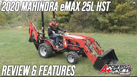 Kolik váží traktor Mahindra eMax 25?