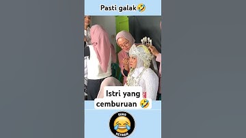 KETIKA ISTRI CEMBURU LIAT SUAMI DI DANDANIN🤣 #videoviral #lucu #ngakak