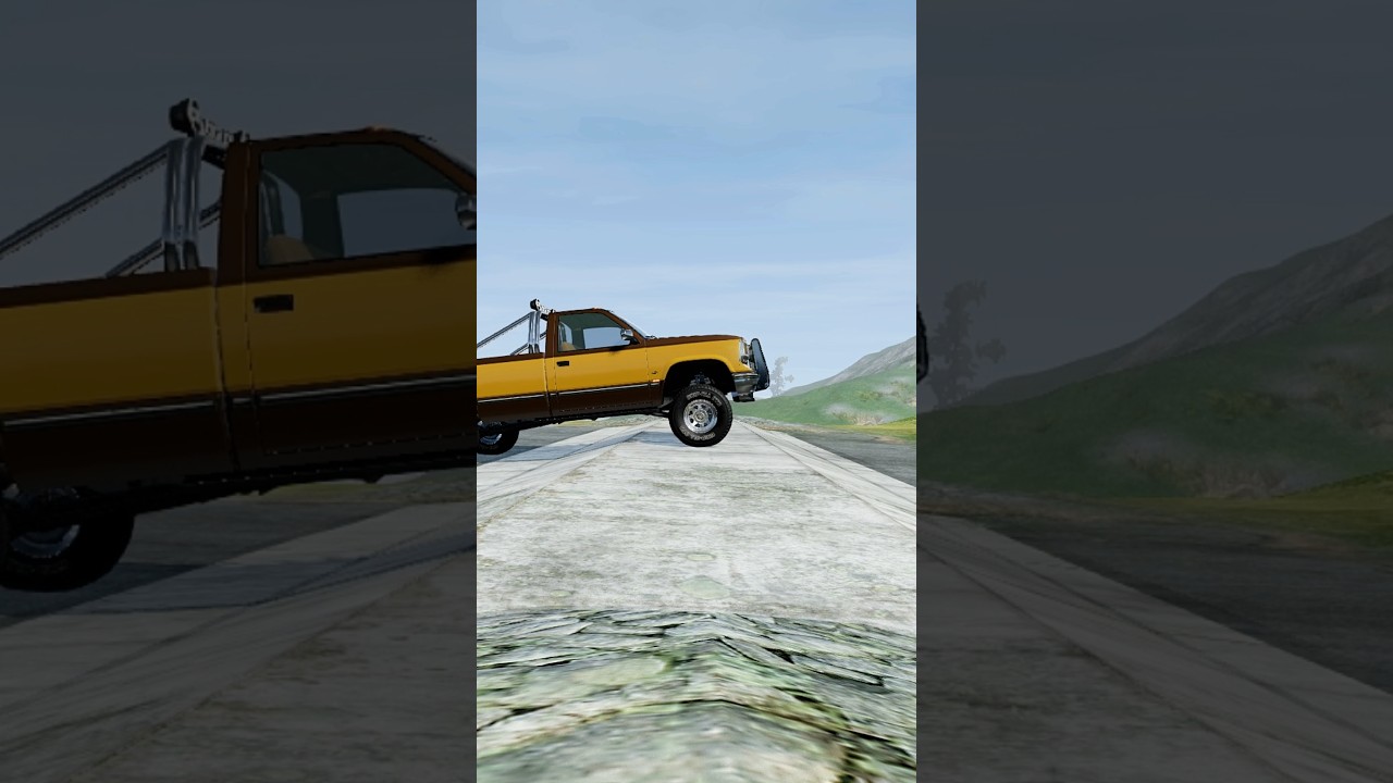 Cars vs Trucks vs Speed Bumps🚧 on Road 