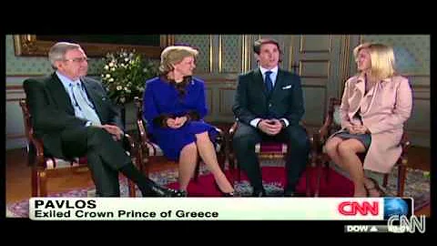KING AND QUEEN OF GREECE TALK ABOUT ROYALTY IN EUR...