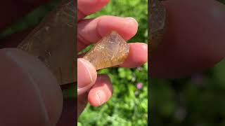 ルチルクォーツ 天然石 金針水晶 ゴールドアクセサリー